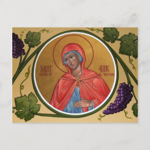 St. Anne Prayer Card Vykort