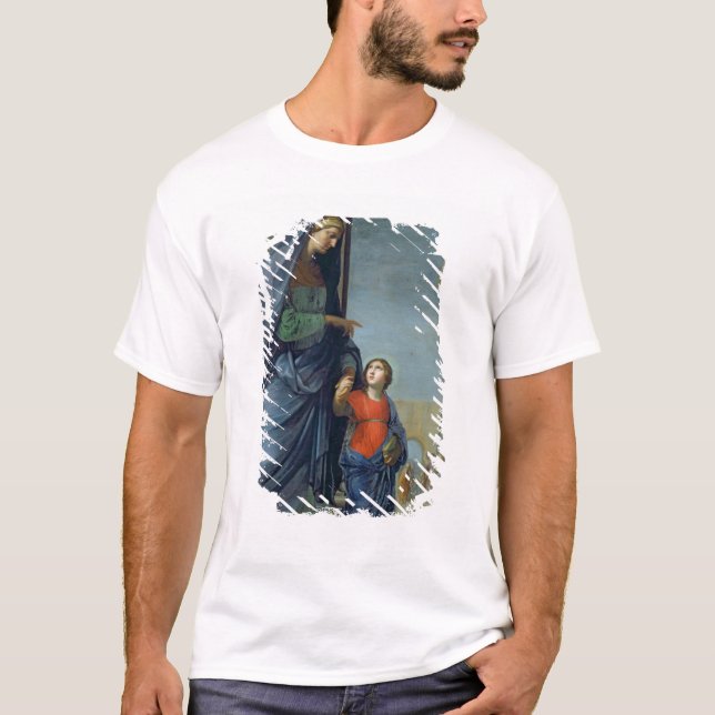 St Anne som leder oskulden till tempelet T-shirt (Framsida)