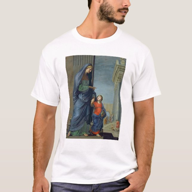 St Anne som leder oskulden till tempelet Tee Shirt (Framsida)