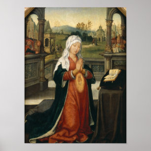 St Anne som tänker ut oskulden Poster