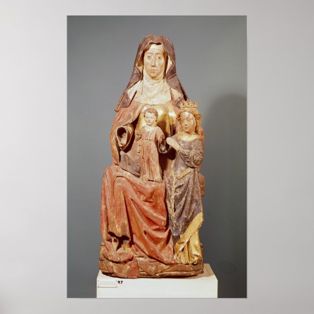 St. Anne, Virgin and Child Poster (Framsidan)