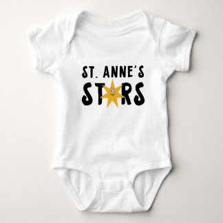St. Anne's Stars Baby One-Biet T Shirt
