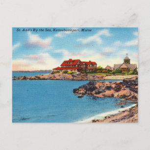 St. Ann's By the Sea, Kennebunkport, Maine Vykort