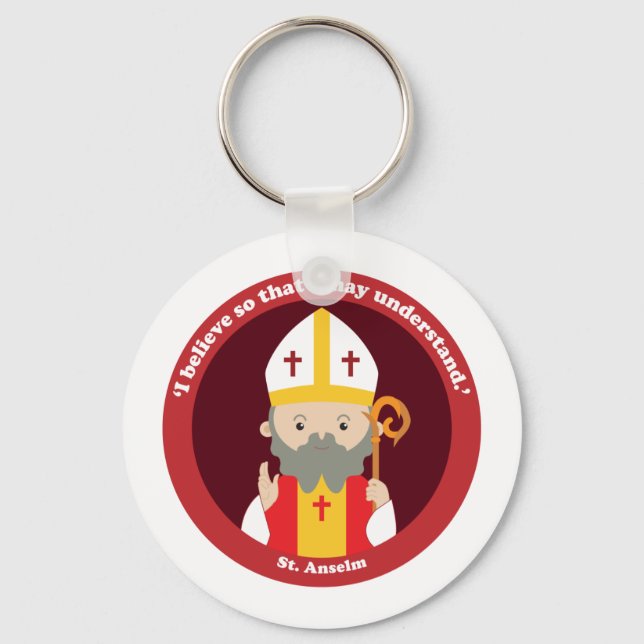 St. Anselm Nyckelring (Framsida)