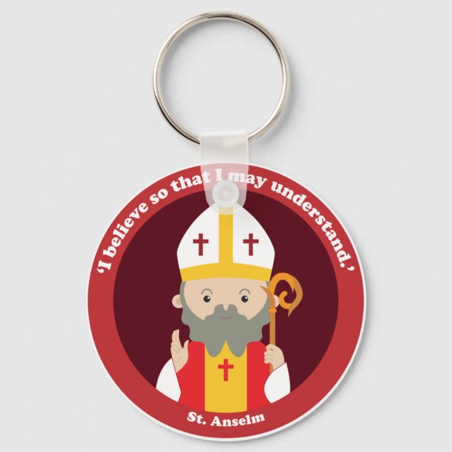 St. Anselm Nyckelring (Framsida)