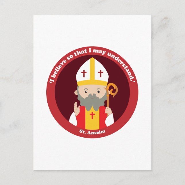 St. Anselm Vykort (Framsida)