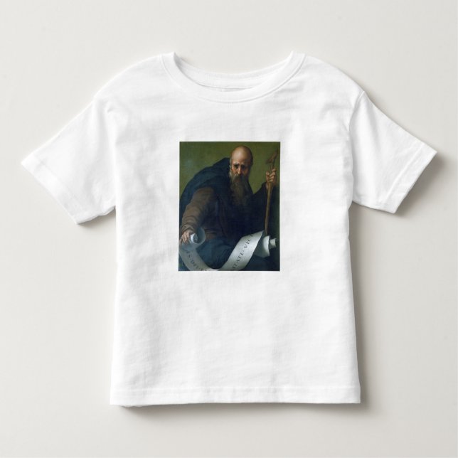 St Anthony Abbot (c.251-356) c.1518-19 (olja på ca T-shirt (Framsida)