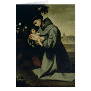 St Anthony av Padua Hälsningskort