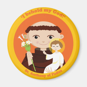 St Anthony av Padua Magnet