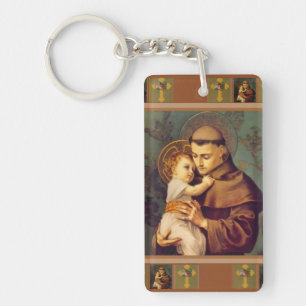 St Anthony av Padua med babyen Jesus