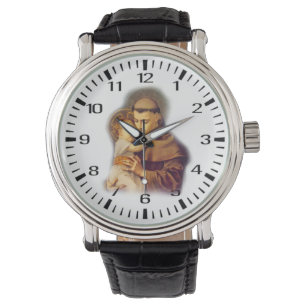 St Anthony av Padua med babyen Jesus Armbandsur