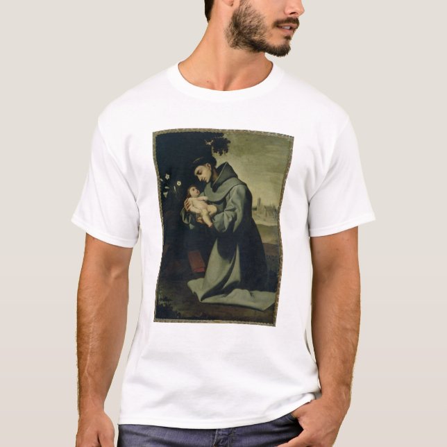 St Anthony av Padua T-shirt (Framsida)