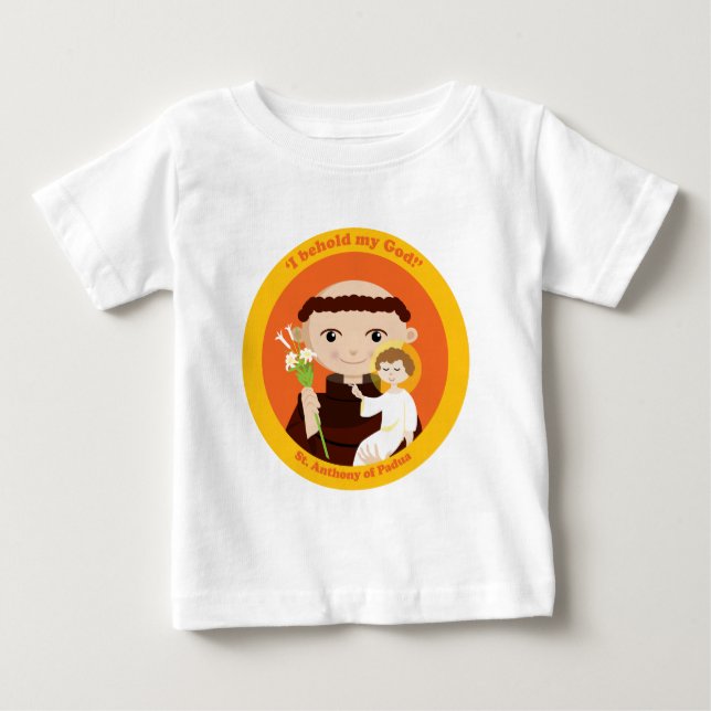St Anthony av Padua Tee (Framsida)