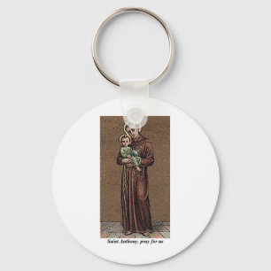 St Anthony ber för oss Nyckelring
