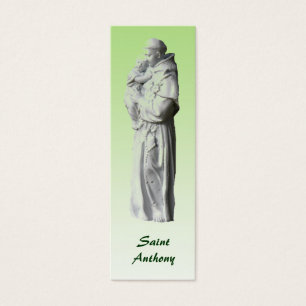 St. Anthony Bookmark Litet Visitkort