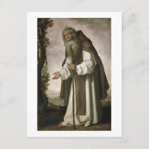 St. Anthony Dispirited, 1640 (olja på canvas) Vykort