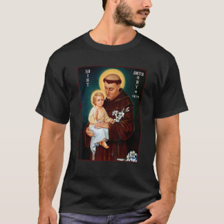 St Anthony från Padua Catholique Saint T Shirt