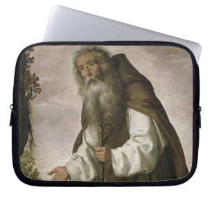 St Anthony görade modfälld, 1640 (olja på kanfa Laptop Sleeve