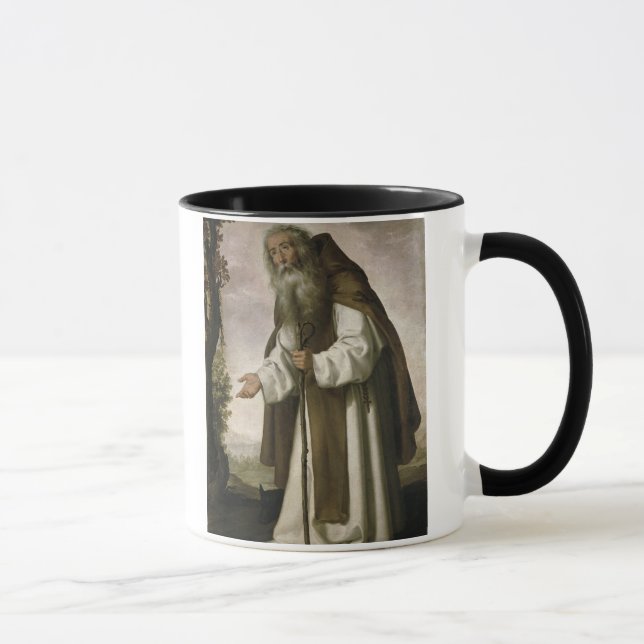St Anthony görade modfälld, 1640 (olja på kanfas) Mugg (Höger)