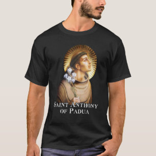 St Anthony i Vintagen Padua, katolska Saint Infant T Shirt