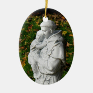 St Anthony julprydnad Julgransprydnad Keramik