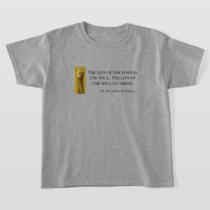 St. Anthony Life of the Soul är Jesus T Shirt