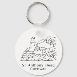 St Anthony Lighthouse Keyring Nyckelring