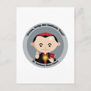 St. Anthony Mary Claret Vykort