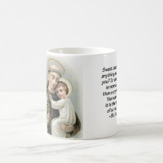 St Anthony och baby Jesus Kaffemugg