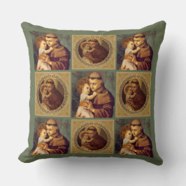 St. Anthony of Padua Baby Jesus Kudde