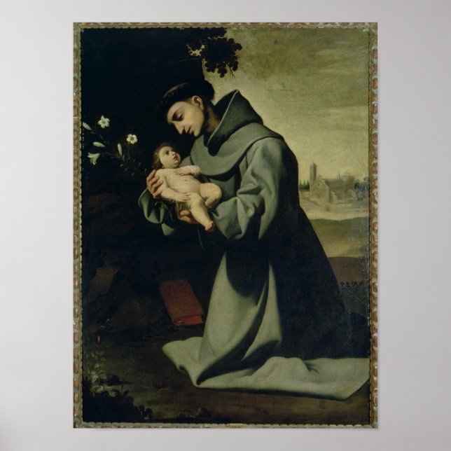 St. Anthony of Padua Poster (Framsidan)