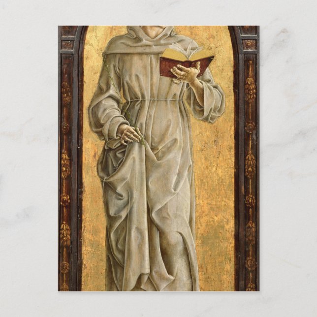 St. Anthony of Padua Reading Vykort (Framsida)