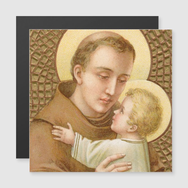 St. Anthony of Padua & the Jesus Child (JM 05) (Fram/baksida)