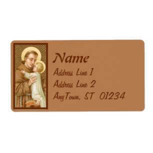 St. Anthony of Padua & the Jesus Child (JM 05) Fraktsedel