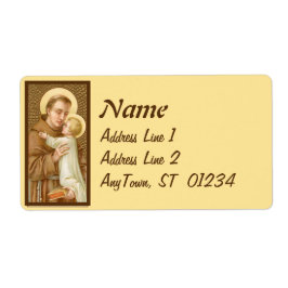 St. Anthony of Padua & the Jesus Child (JM 05) Fraktsedel