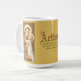 St. Anthony of Padua & the Jesus Child (JM 05) Kaffemugg
