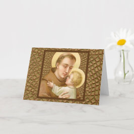 St. Anthony of Padua & the Jesus Child (JM 05) Kort