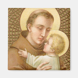 St. Anthony of Padua & the Jesus Child (JM 05) Magnet