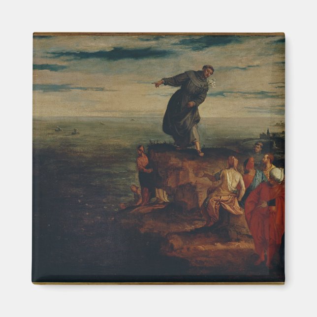 St. Anthony Preaching to the Fish, 1580 Magnet (Framsidan)