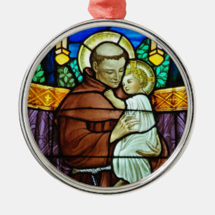 St Anthony prydnad Julgransprydnad Metall