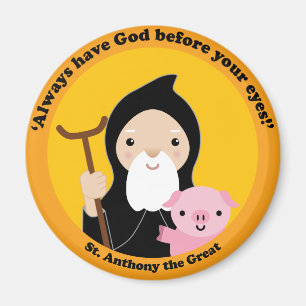 St Anthony underbaren Magnet