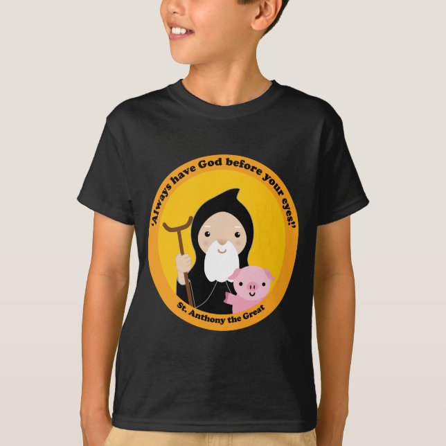 St. Anthony Underbaren T Shirt (Framsida)