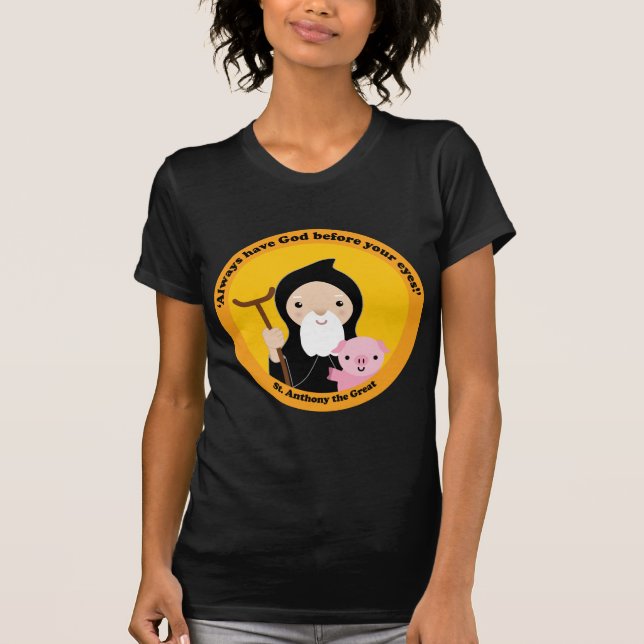 St. Anthony Underbaren T Shirt (Framsida)