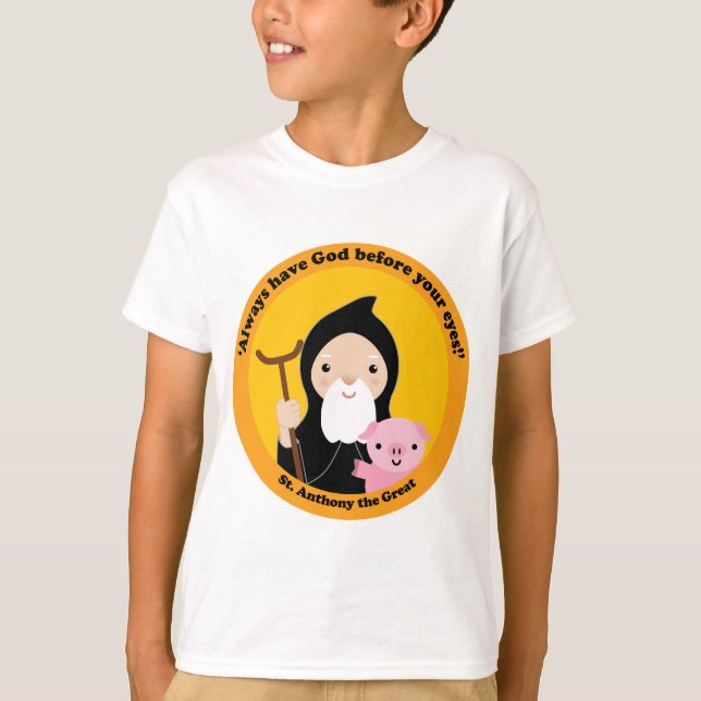 St. Anthony Underbaren Tee Shirt (Framsida)