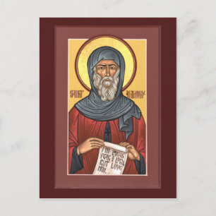 St. Anthony, Underbart Prayer Card Vykort