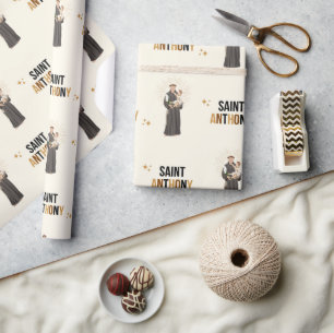 St. Anthony Wrapping Papper Presentpapper