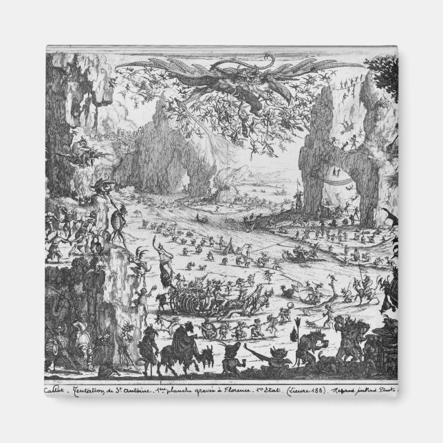 St. Anthonys Temptation Magnet (Framsidan)