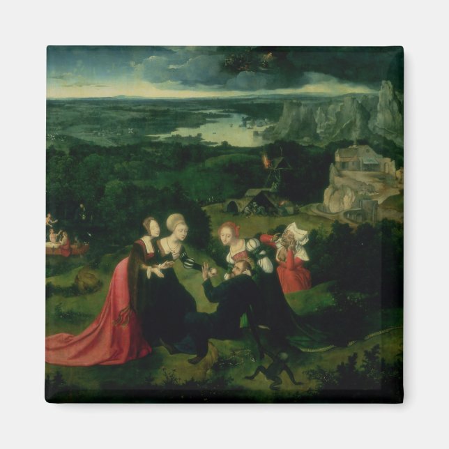St. Anthonys Temptation Magnet (Framsidan)