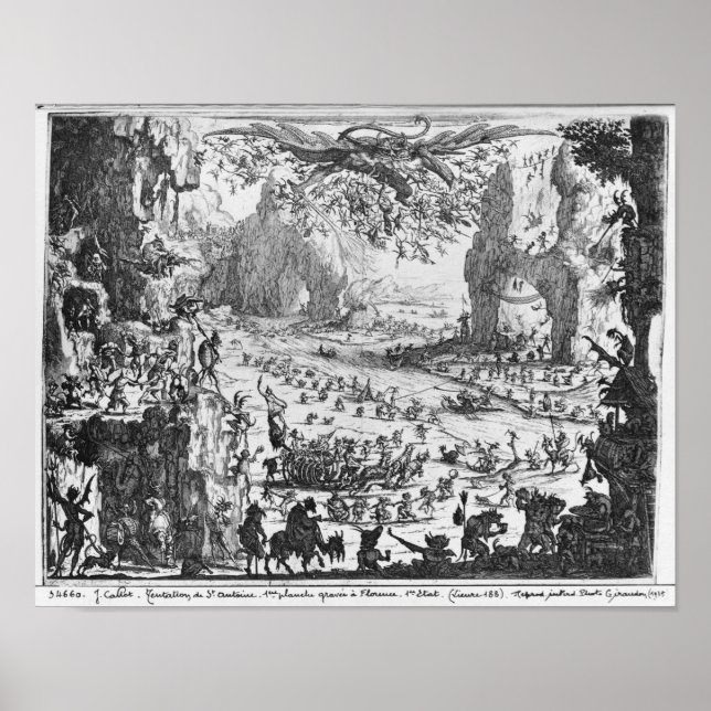 St. Anthonys Temptation Poster (Framsidan)