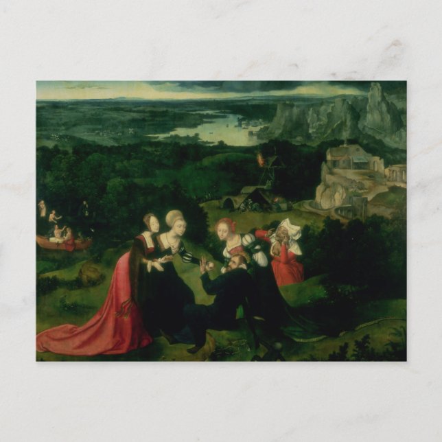 St. Anthonys Temptation Vykort (Framsida)